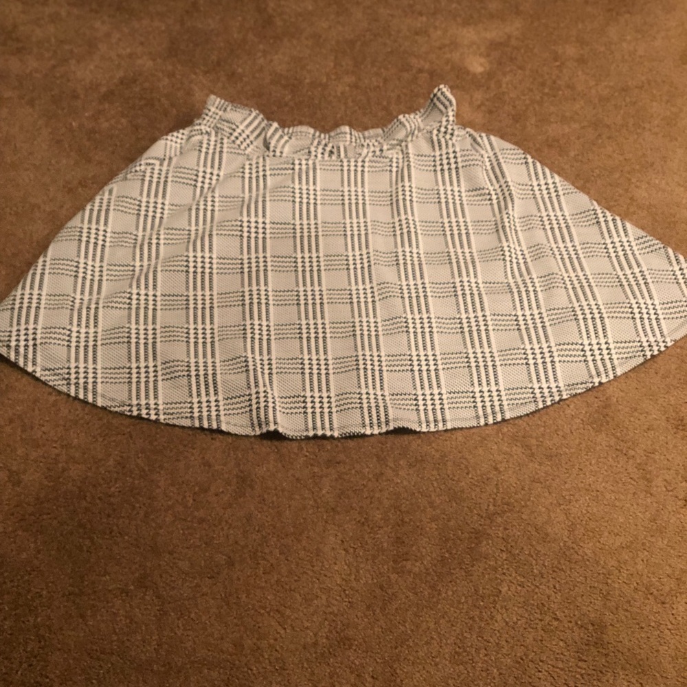 Plaid skirt size xl